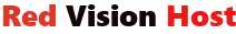 Red Vision Host logo